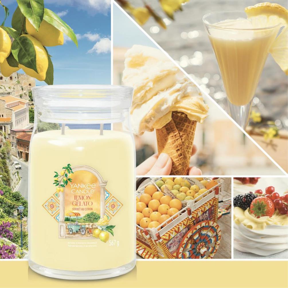 Yankee Candle Lemon Gelato Large Jar Extra Image 1